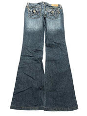 Y2K BOOTCUT WOMEN LOW WAIST JEANS (328)