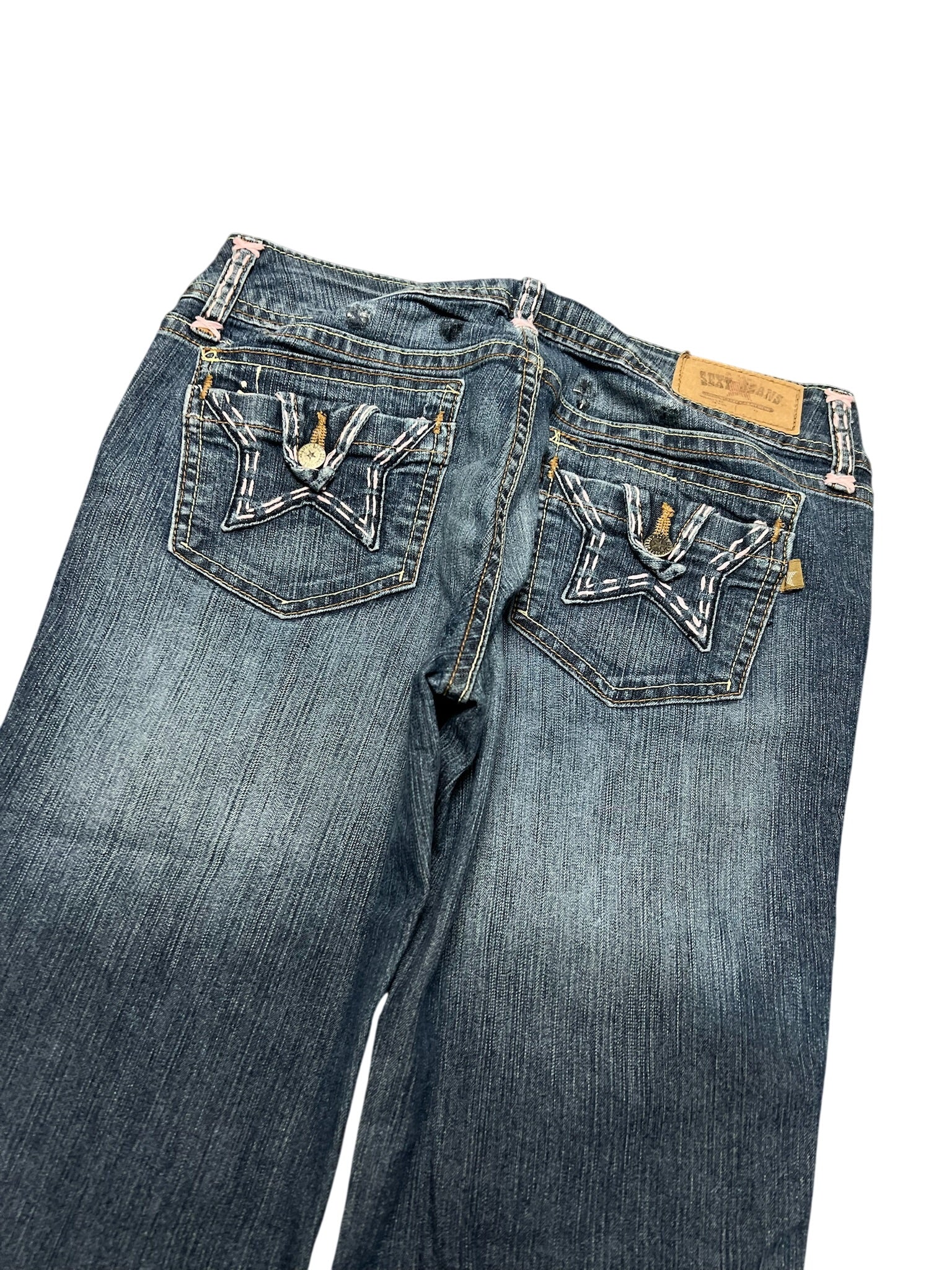 Y2K BOOTCUT WOMEN LOW WAIST JEANS (328)