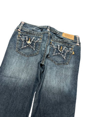 Y2K BOOTCUT WOMEN LOW WAIST JEANS (328)