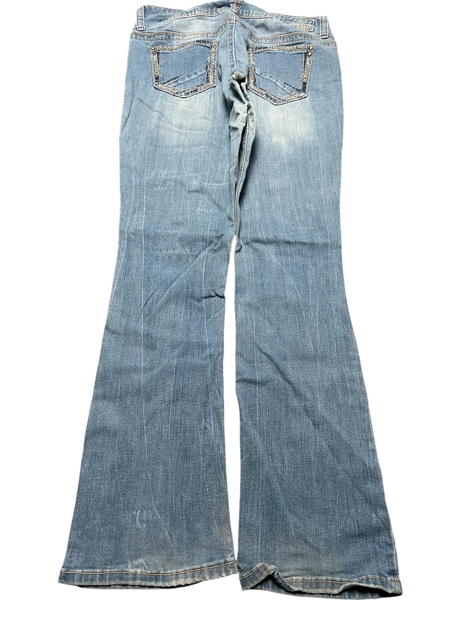 Y2K BOOTCUT WOMEN LOW WAIST JEANS (327)