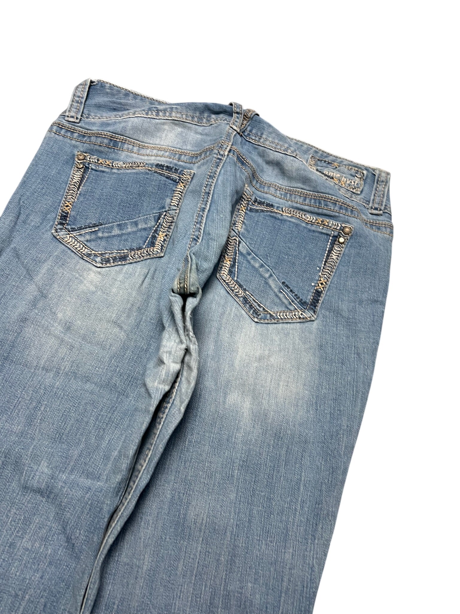 Y2K BOOTCUT WOMEN LOW WAIST JEANS (327)