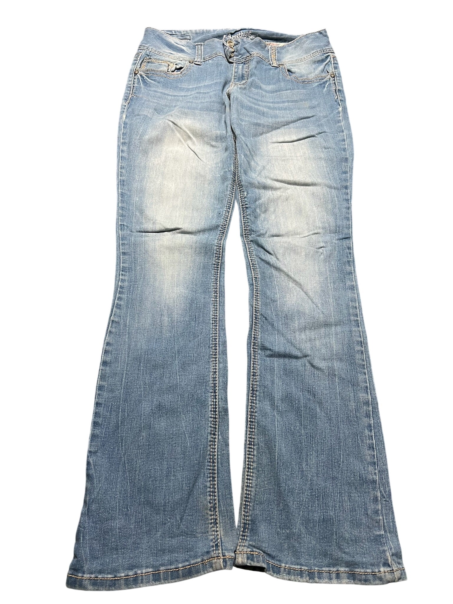 Y2K BOOTCUT WOMEN LOW WAIST JEANS (327)