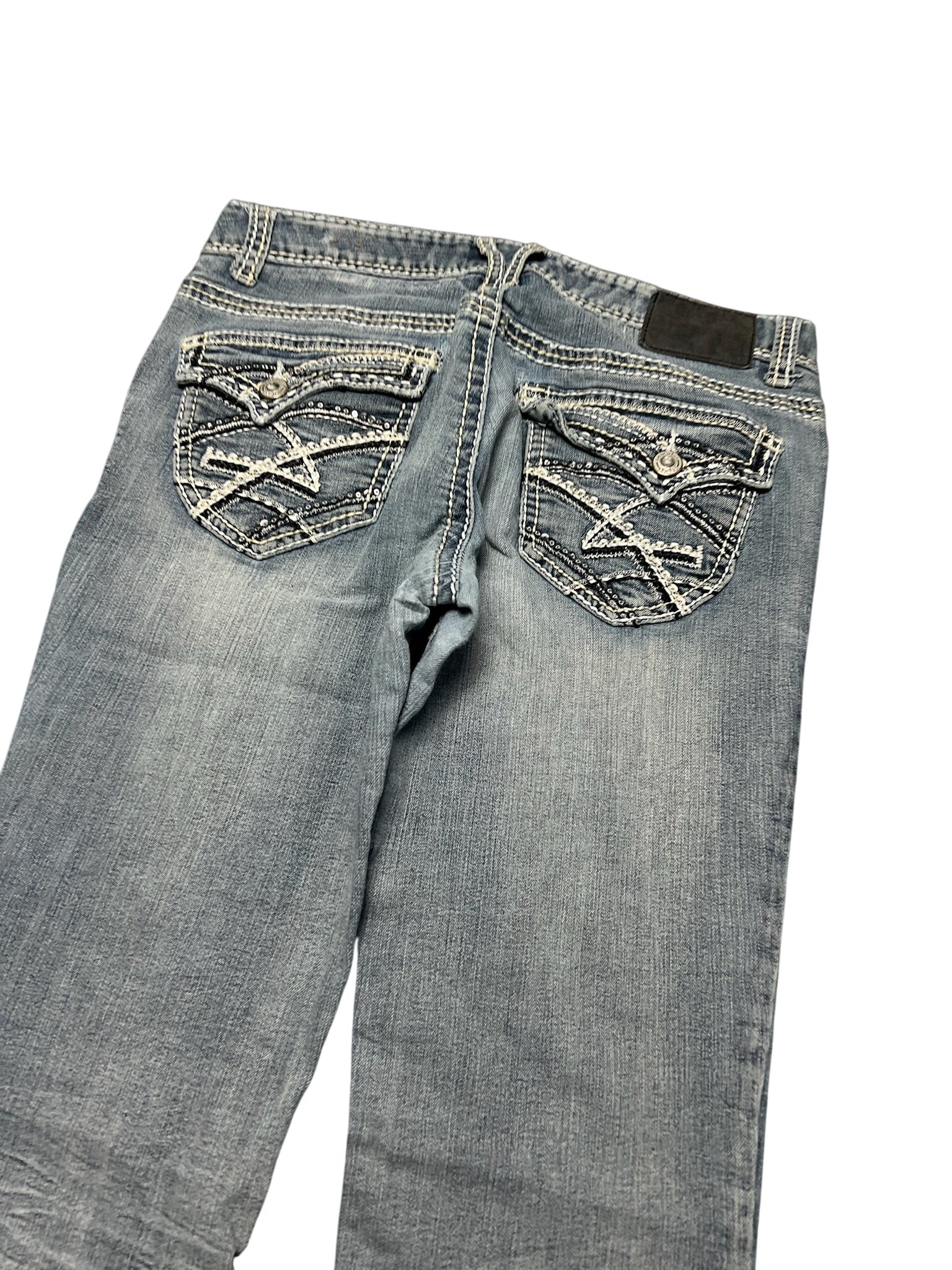 Y2K BOOTCUT WOMEN LOW WAIST JEANS (325)