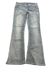 Y2K BOOTCUT WOMEN LOW WAIST JEANS (325)