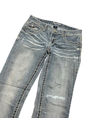 Y2K BOOTCUT WOMEN LOW WAIST JEANS (325)