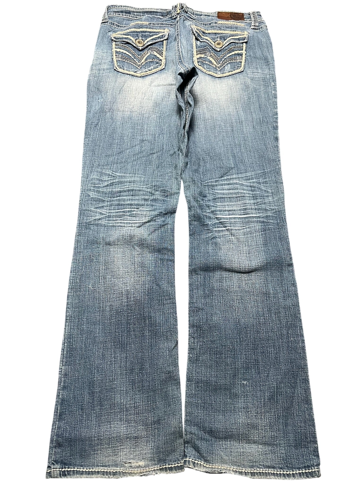 Y2K BOOTCUT WOMEN LOW WAIST JEANS (324)