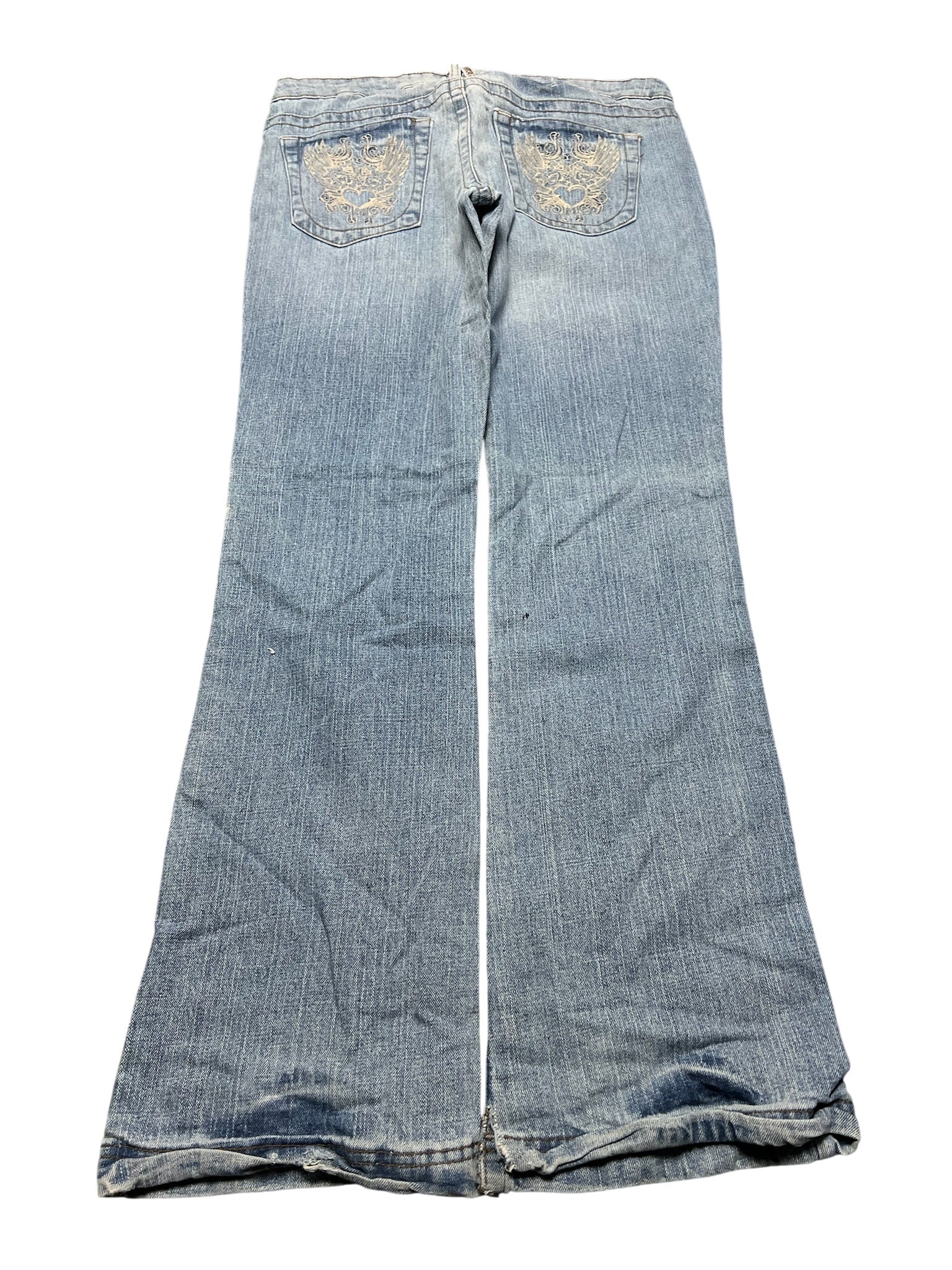 Y2K BOOTCUT WOMEN LOW WAIST JEANS (323)
