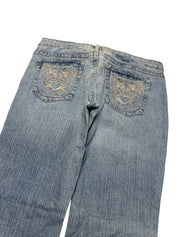 Y2K BOOTCUT WOMEN LOW WAIST JEANS (323)
