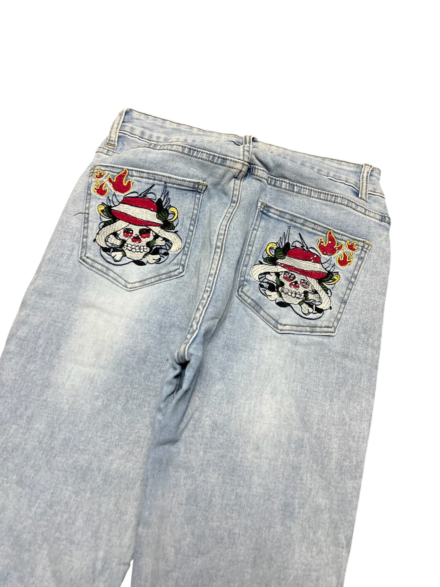 Y2K BOOTCUT WOMEN LOW WAIST JEANS (322)