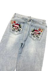 Y2K BOOTCUT WOMEN LOW WAIST JEANS (322)