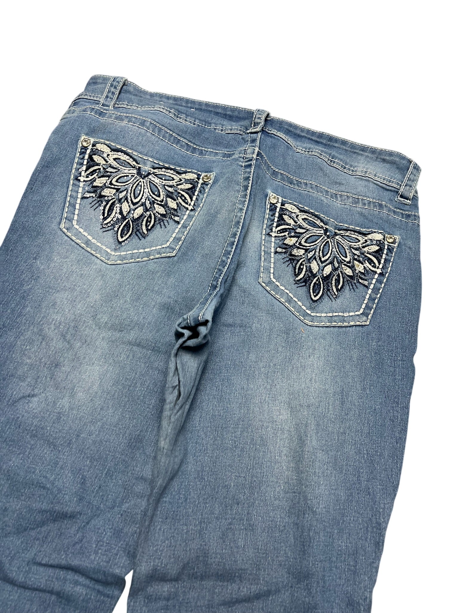 Y2K BOOTCUT WOMEN LOW WAIST JEANS (320)