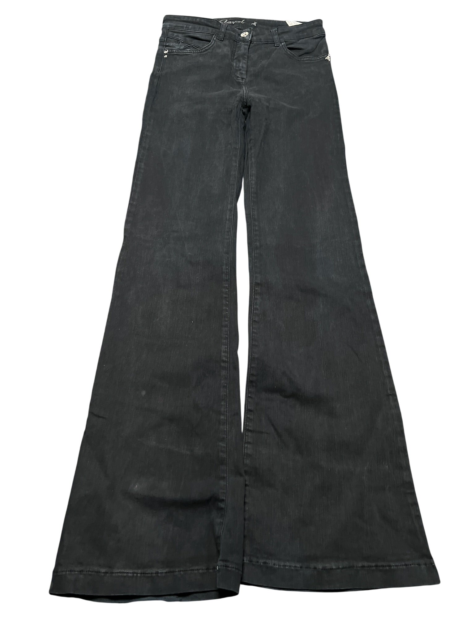 Y2K BOOTCUT WOMEN LOW WAIST JEANS (371)