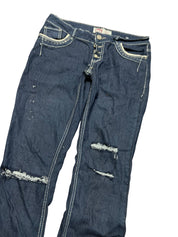 Y2K BOOTCUT WOMEN LOW WAIST JEANS (372)