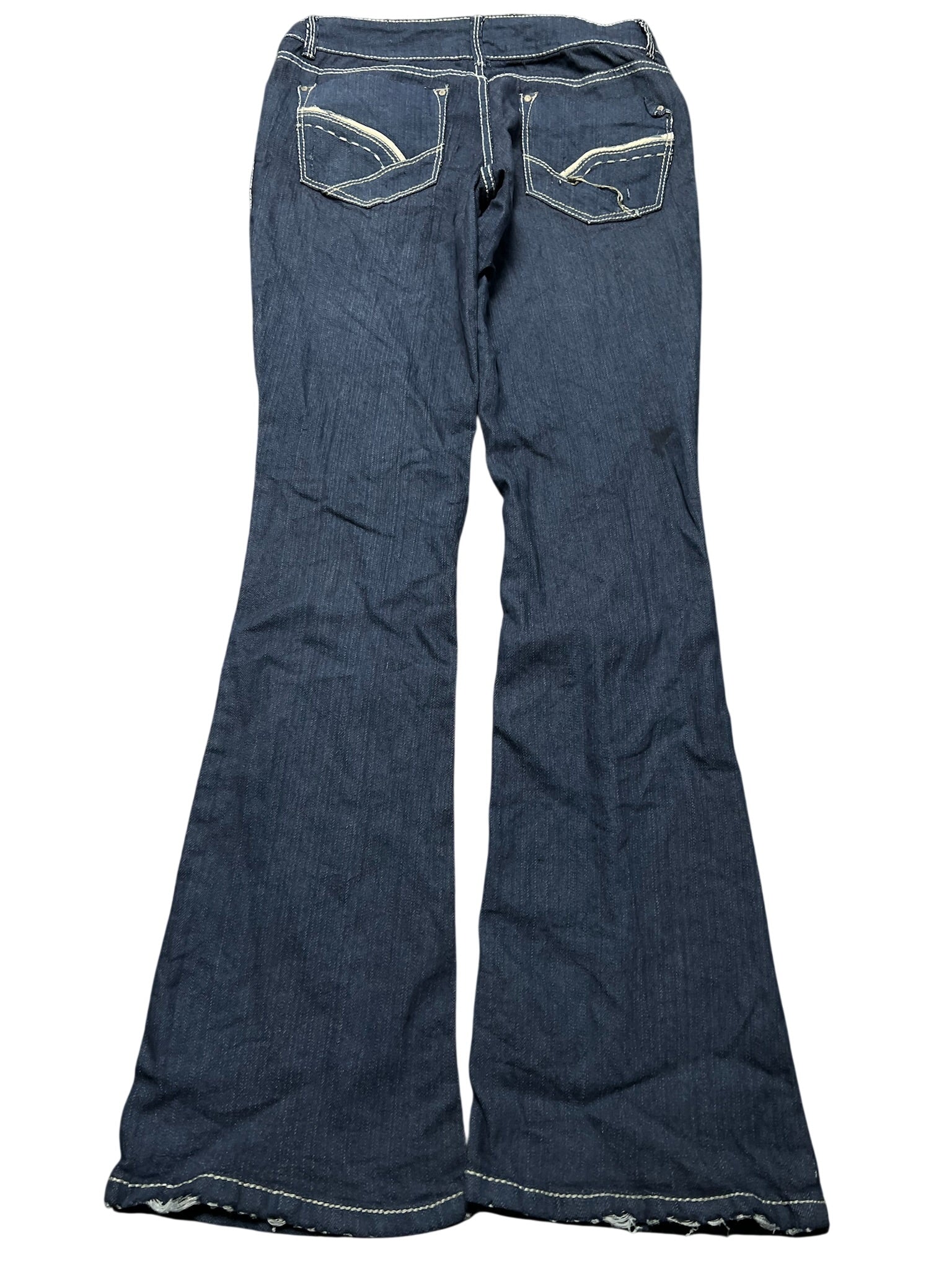 Y2K BOOTCUT WOMEN LOW WAIST JEANS (372)
