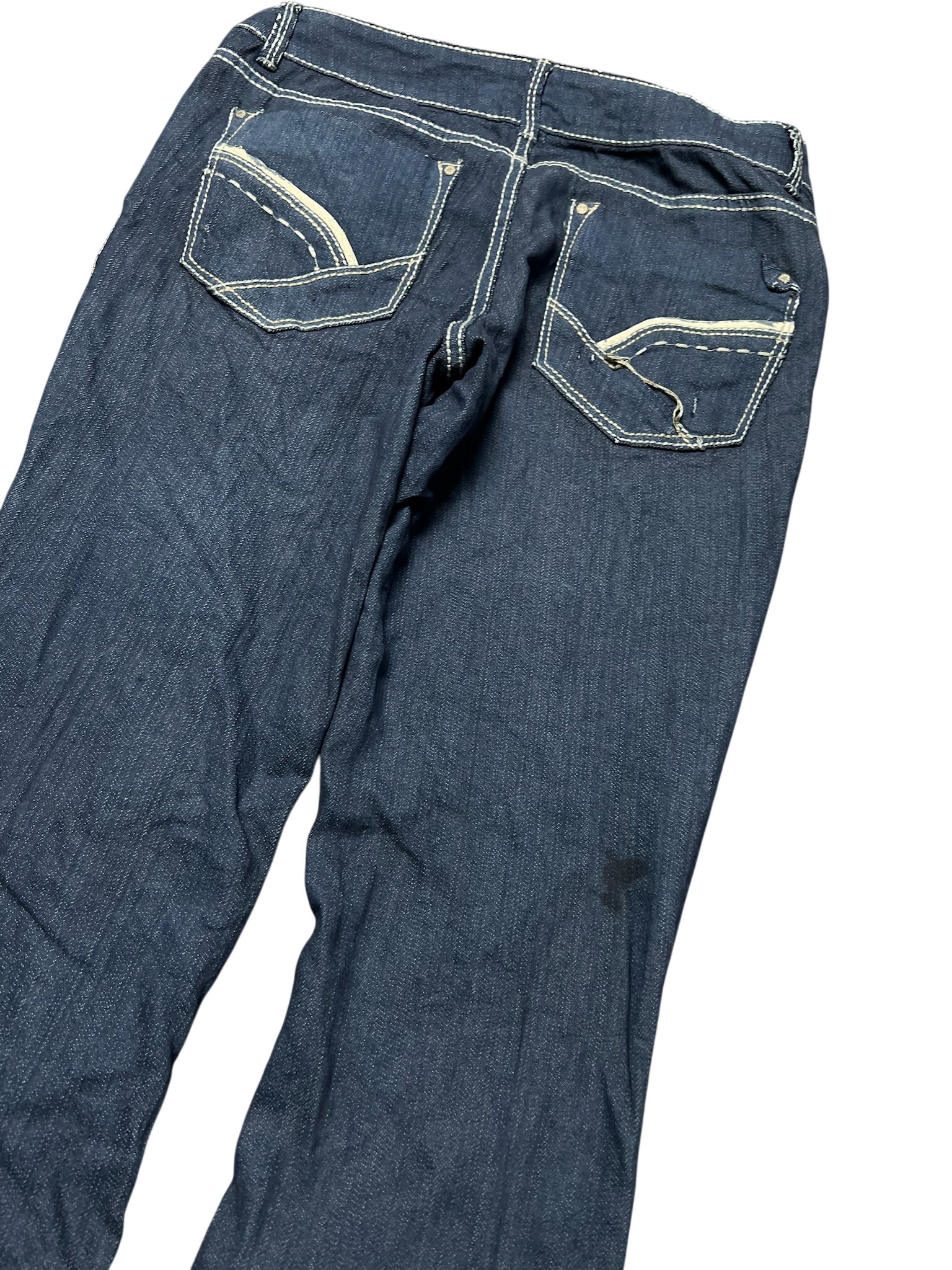 Y2K BOOTCUT WOMEN LOW WAIST JEANS (372)