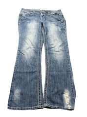 Y2K BOOTCUT WOMEN LOW WAIST JEANS (373)