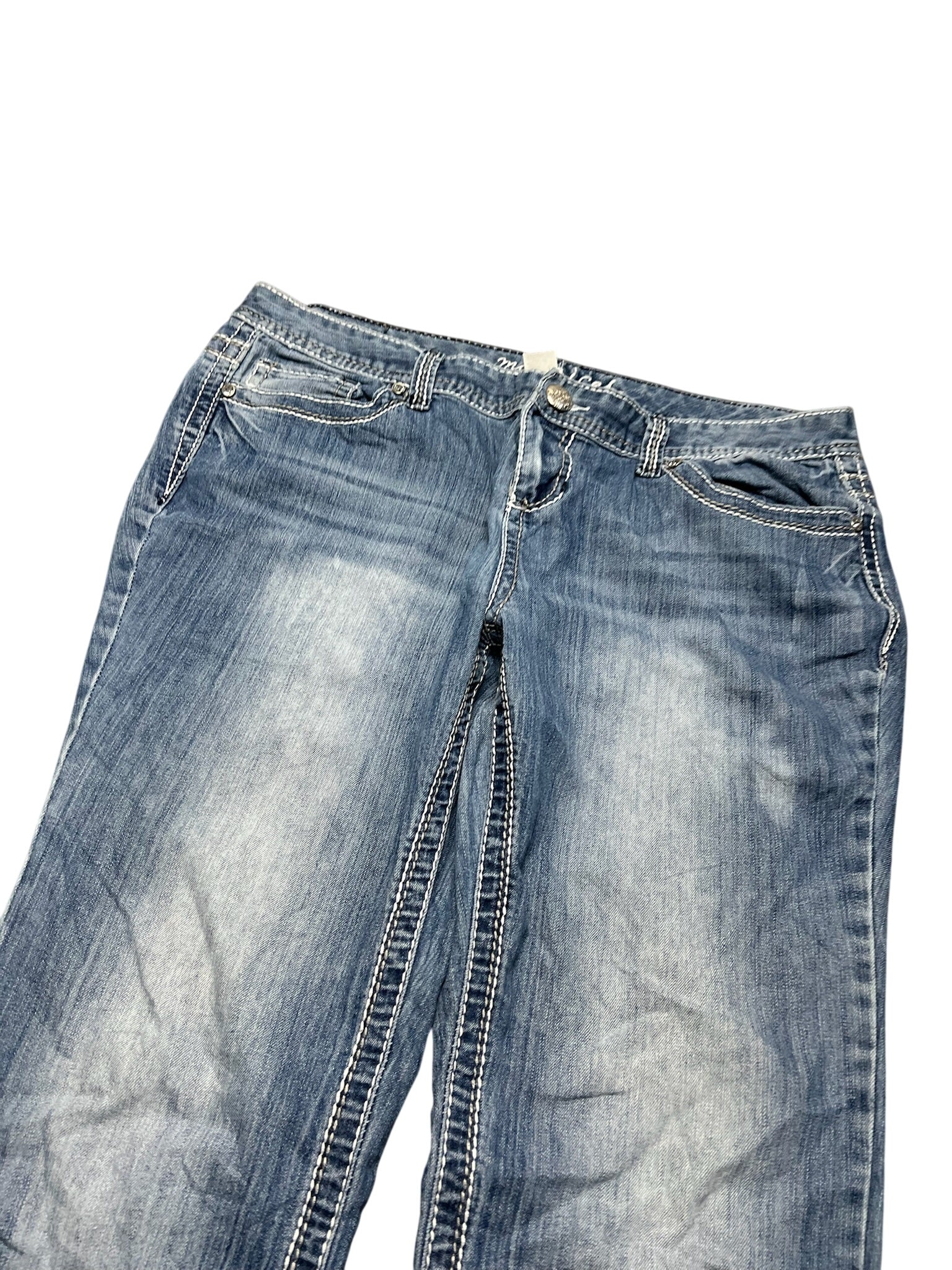 Y2K BOOTCUT WOMEN LOW WAIST JEANS (373)