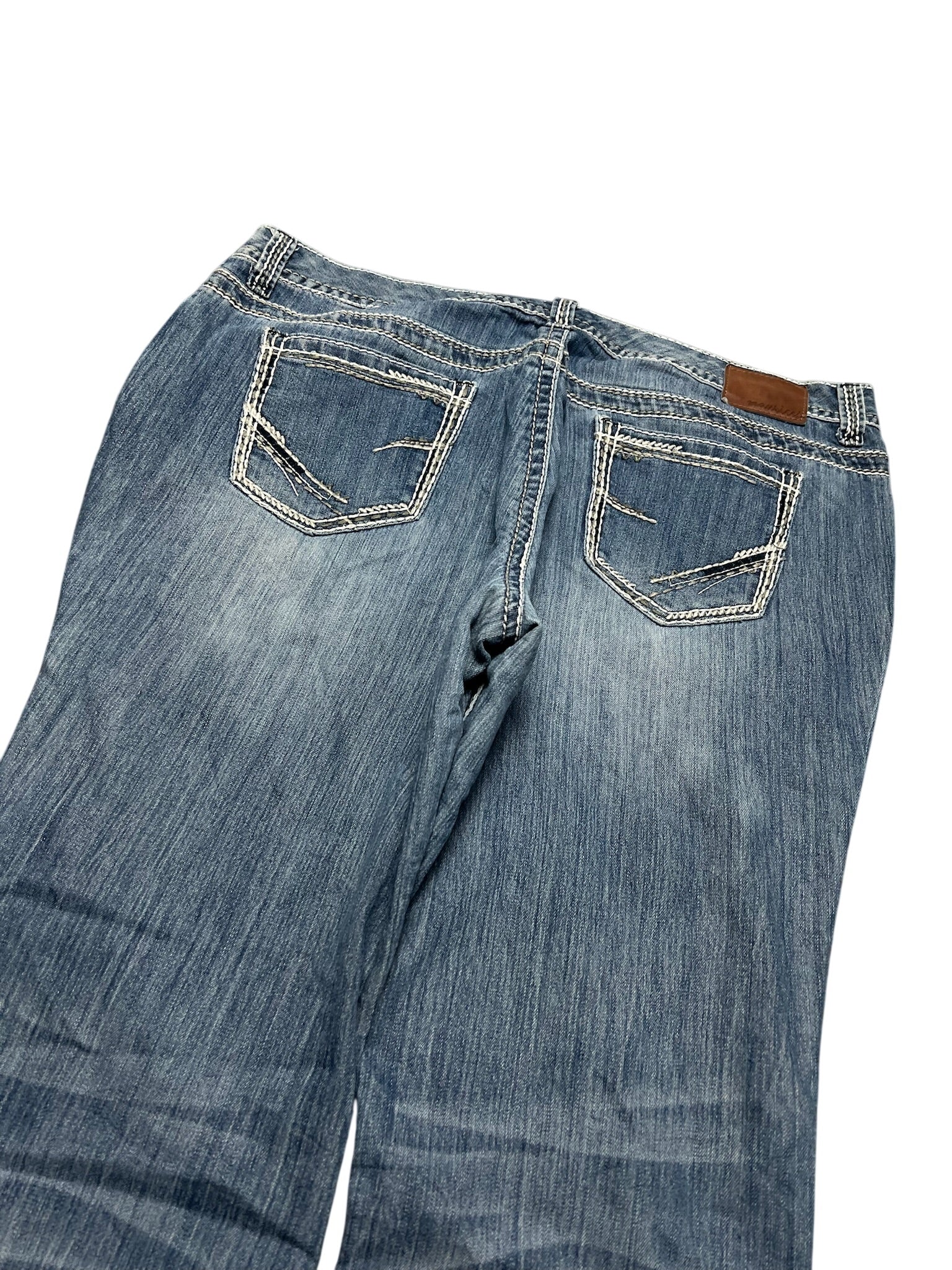 Y2K BOOTCUT WOMEN LOW WAIST JEANS (373)