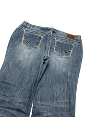 Y2K BOOTCUT WOMEN LOW WAIST JEANS (373)