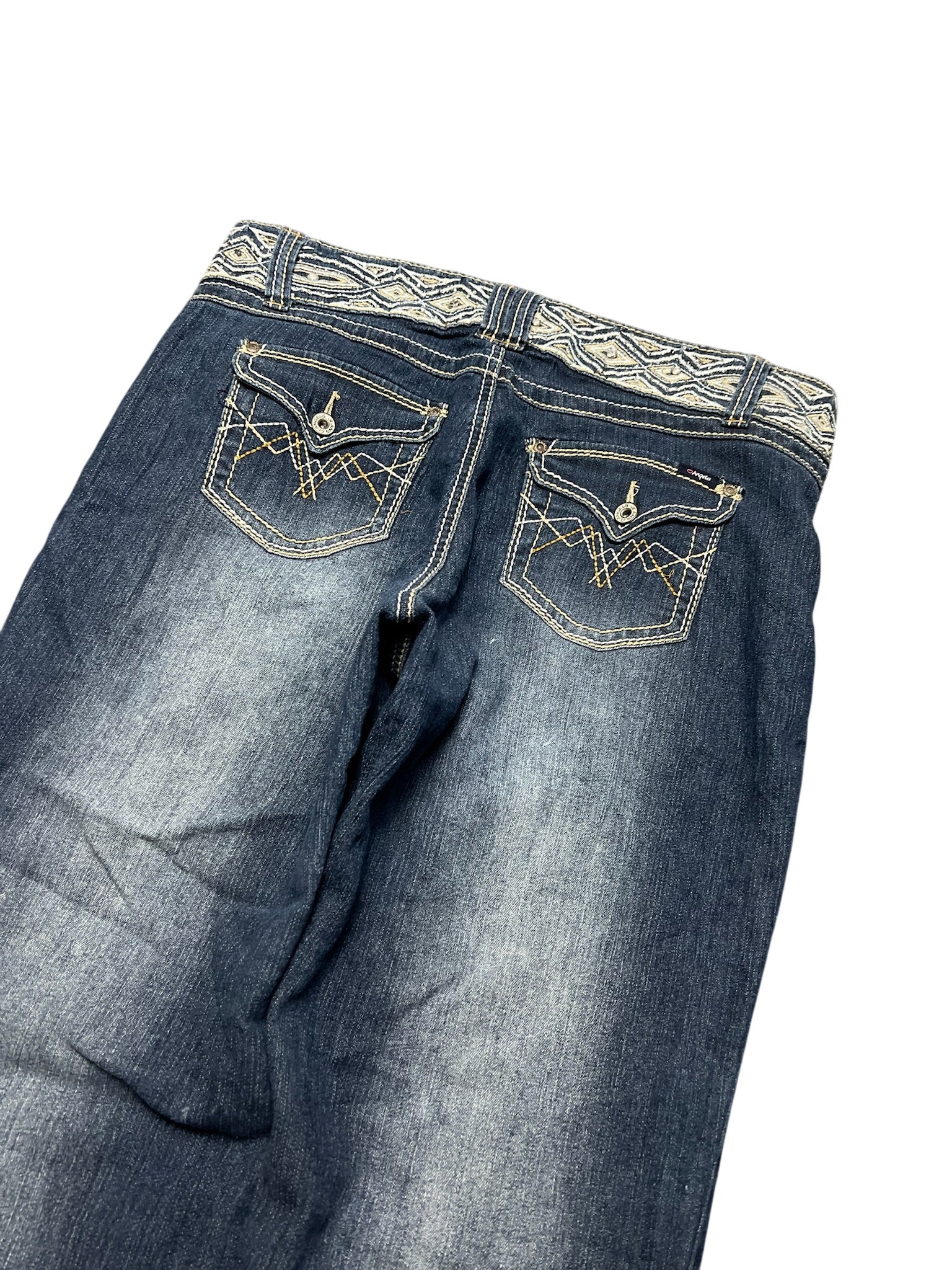 Y2K BOOTCUT WOMEN LOW WAIST JEANS (374)