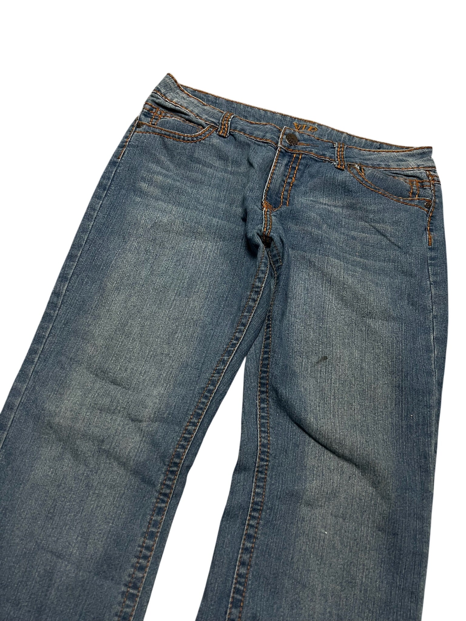 Y2K BOOTCUT WOMEN LOW WAIST JEANS (375)