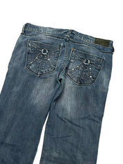 Y2K BOOTCUT WOMEN LOW WAIST JEANS (376)