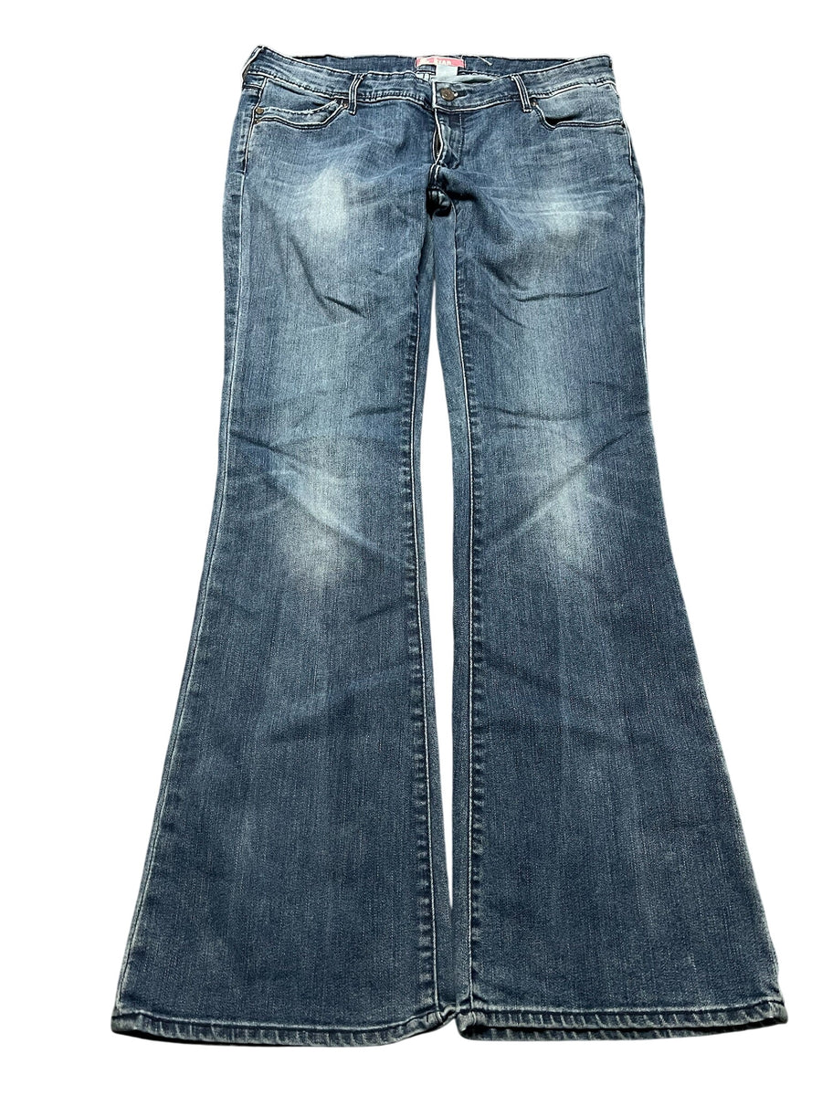 Y2K BOOTCUT WOMEN LOW WAIST JEANS (376)