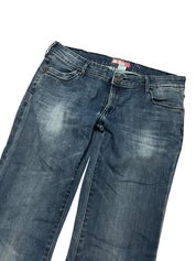 Y2K BOOTCUT WOMEN LOW WAIST JEANS (376)