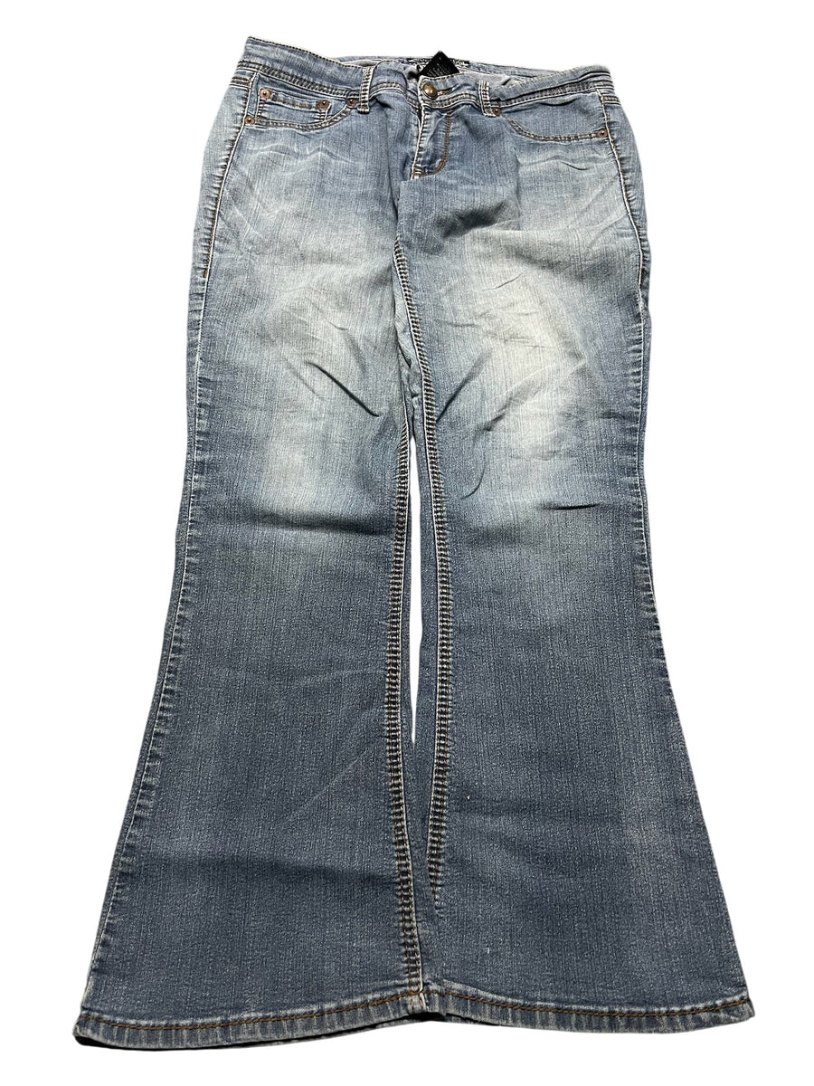 Y2K BOOTCUT WOMEN LOW WAIST JEANS (377)