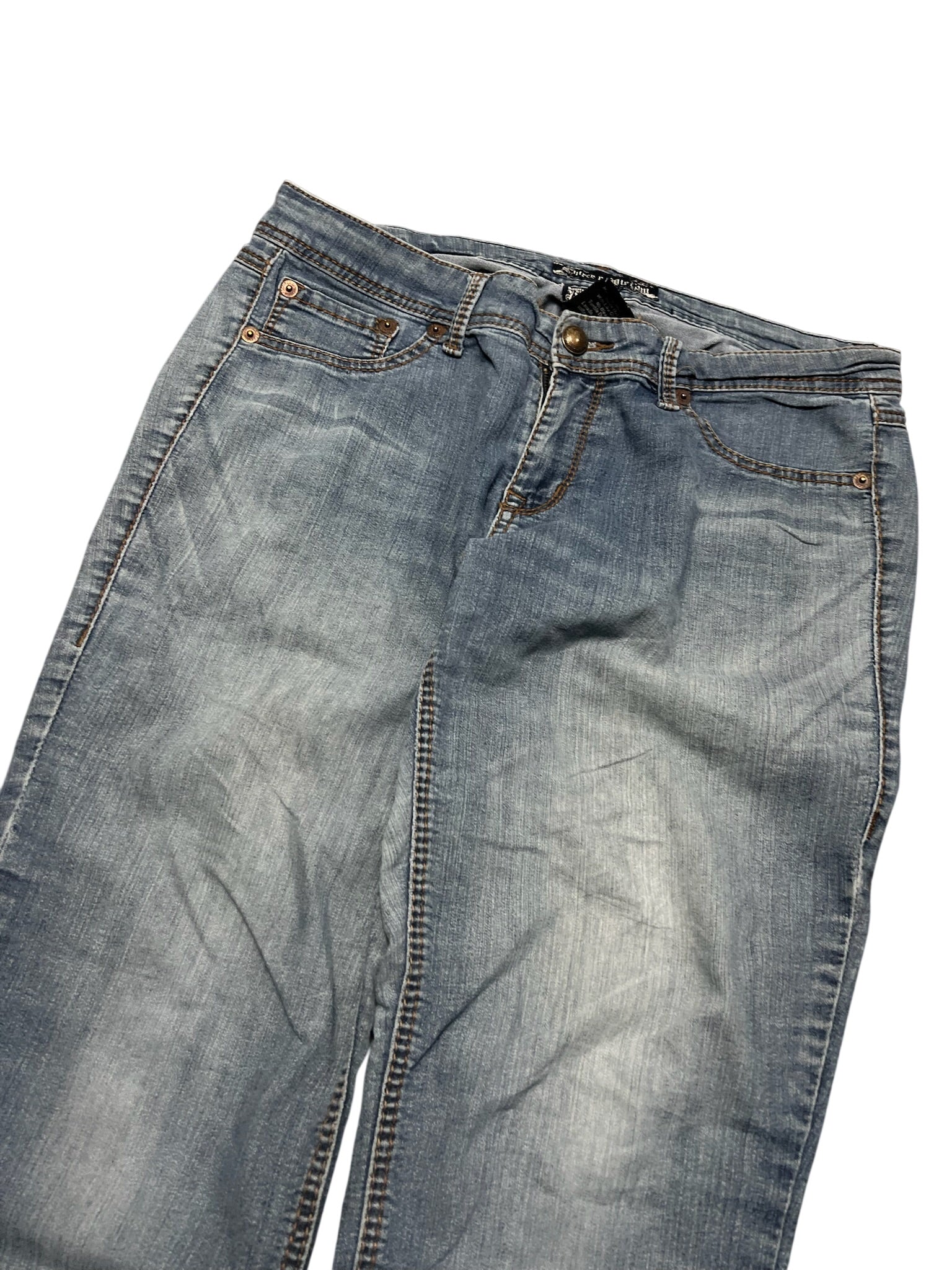 Y2K BOOTCUT WOMEN LOW WAIST JEANS (377)