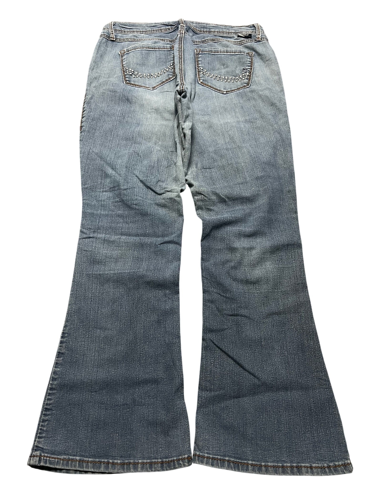 Y2K BOOTCUT WOMEN LOW WAIST JEANS (377)