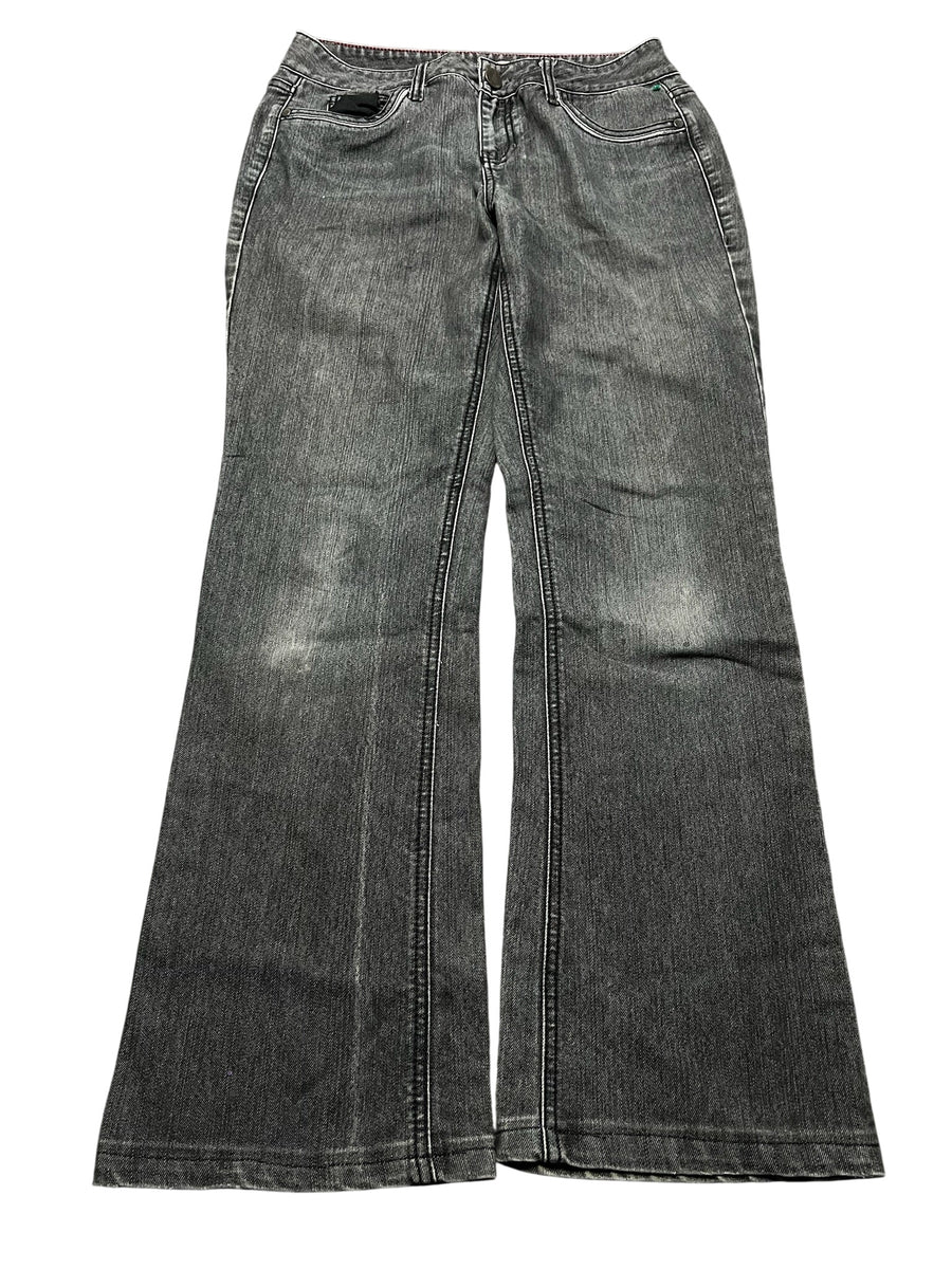 Y2K BOOTCUT WOMEN LOW WAIST JEANS (378)