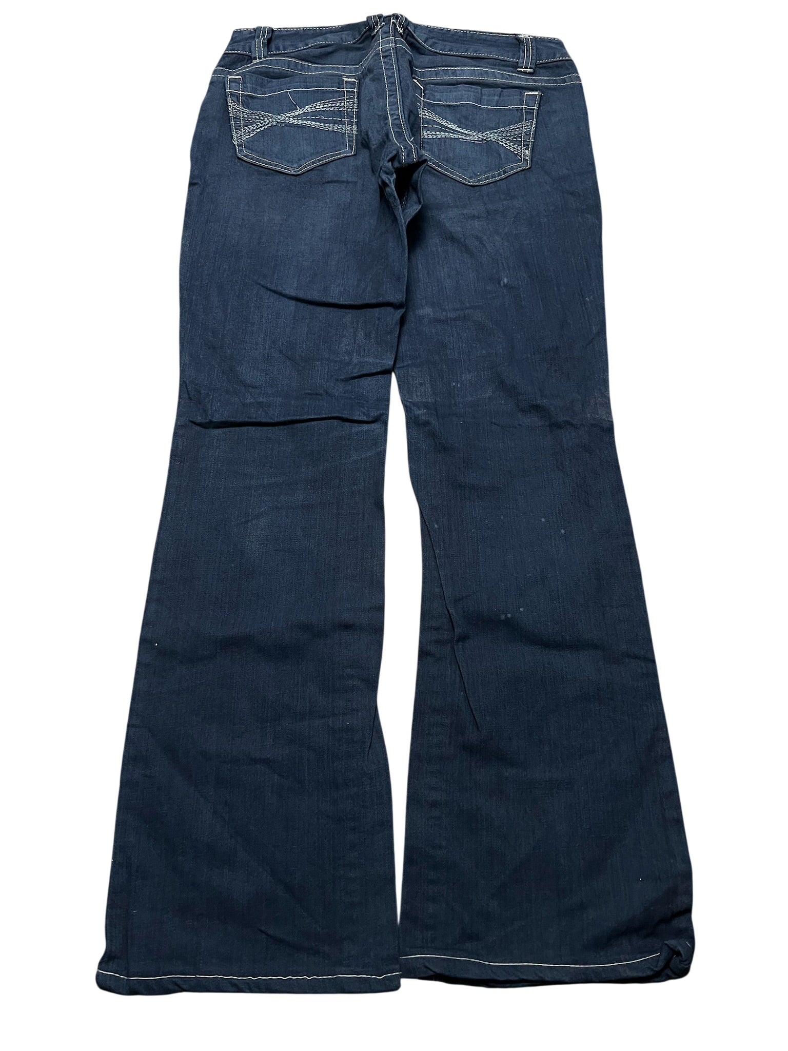 Y2K BOOTCUT WOMEN LOW WAIST JEANS (379)