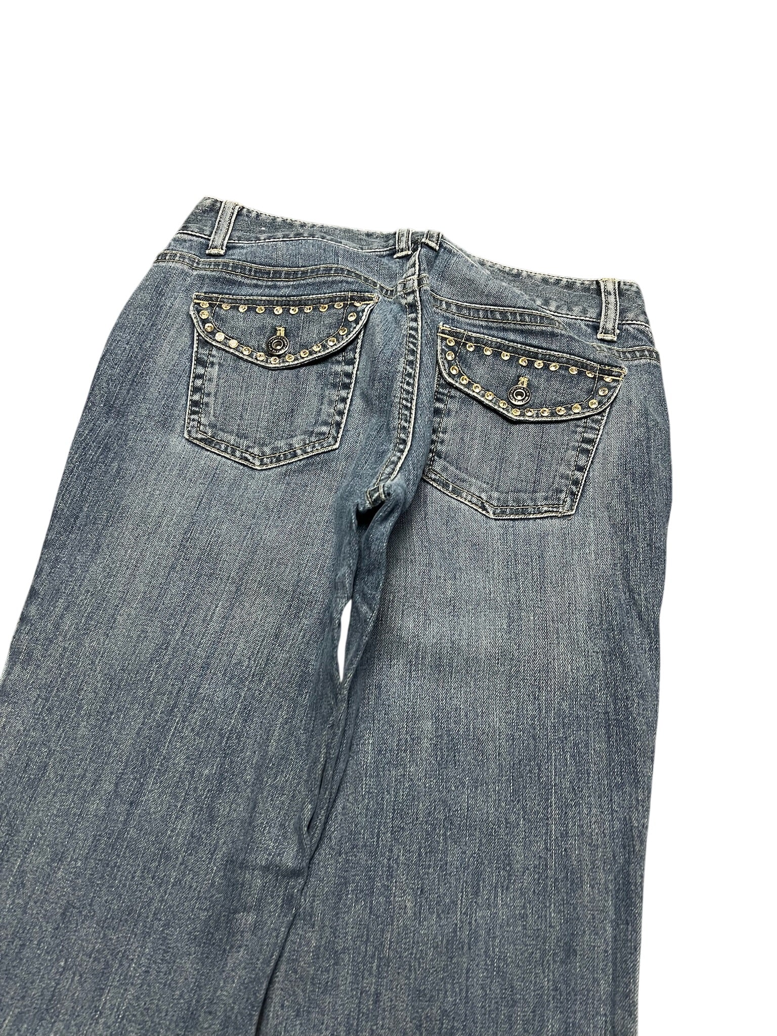 Y2K BOOTCUT WOMEN LOW WAIST JEANS (330)