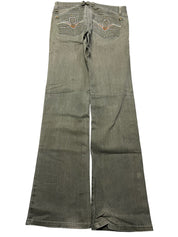 Y2K BOOTCUT WOMEN LOW WAIST JEANS (332)