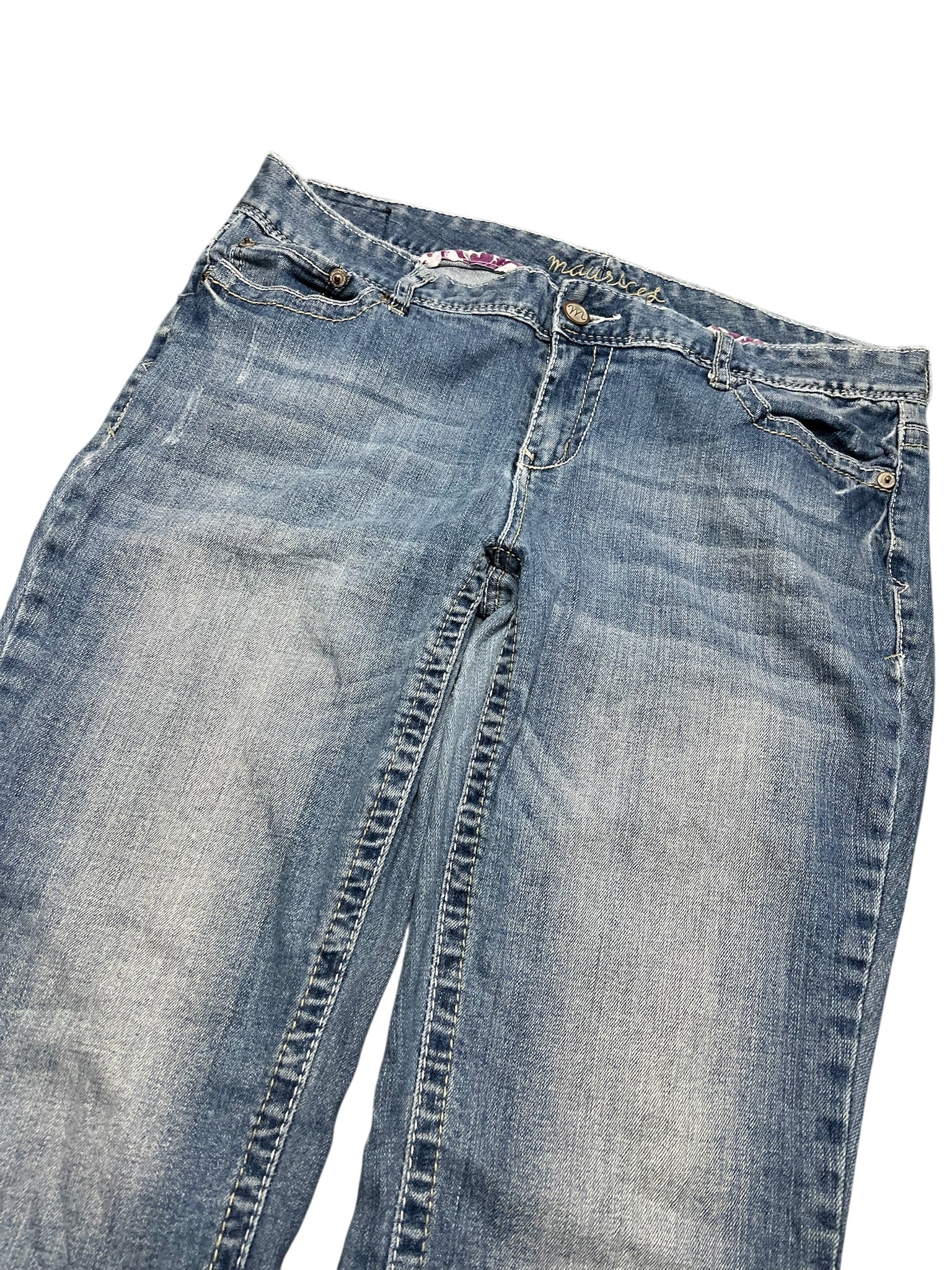 Y2K BOOTCUT WOMEN LOW WAIST JEANS (333)