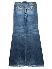 Y2K BOOTCUT WOMEN LOW WAIST JEANS (334)