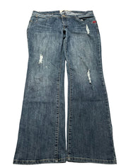 Y2K BOOTCUT WOMEN LOW WAIST JEANS (335)
