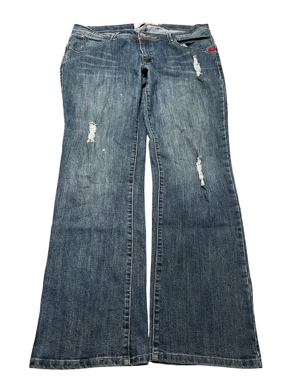 Y2K BOOTCUT WOMEN LOW WAIST JEANS (335)