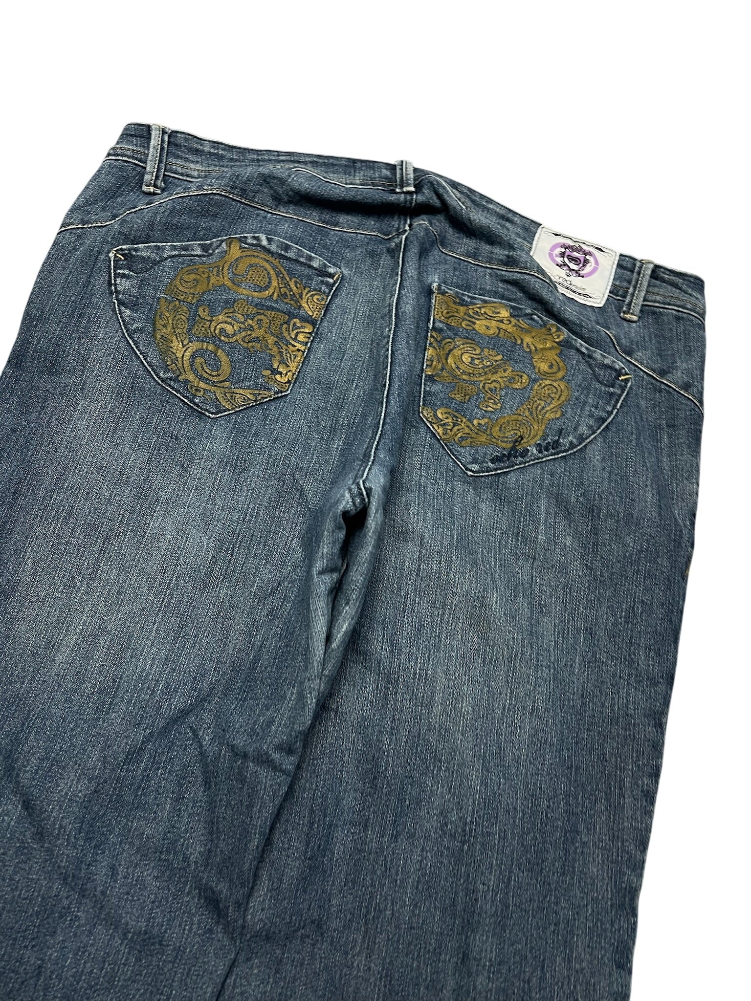 Y2K BOOTCUT WOMEN LOW WAIST JEANS (335)