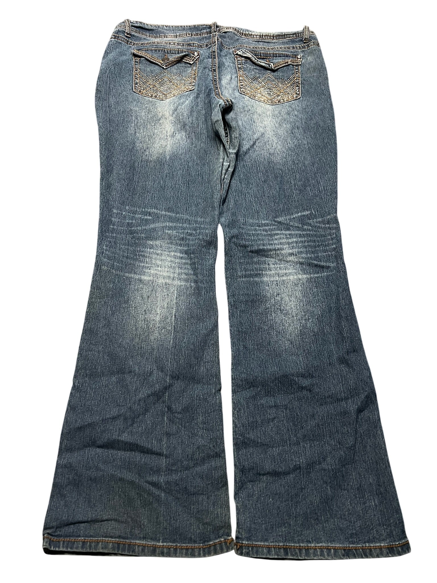 Y2K BOOTCUT WOMEN LOW WAIST JEANS (336)