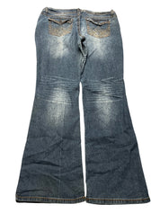 Y2K BOOTCUT WOMEN LOW WAIST JEANS (336)