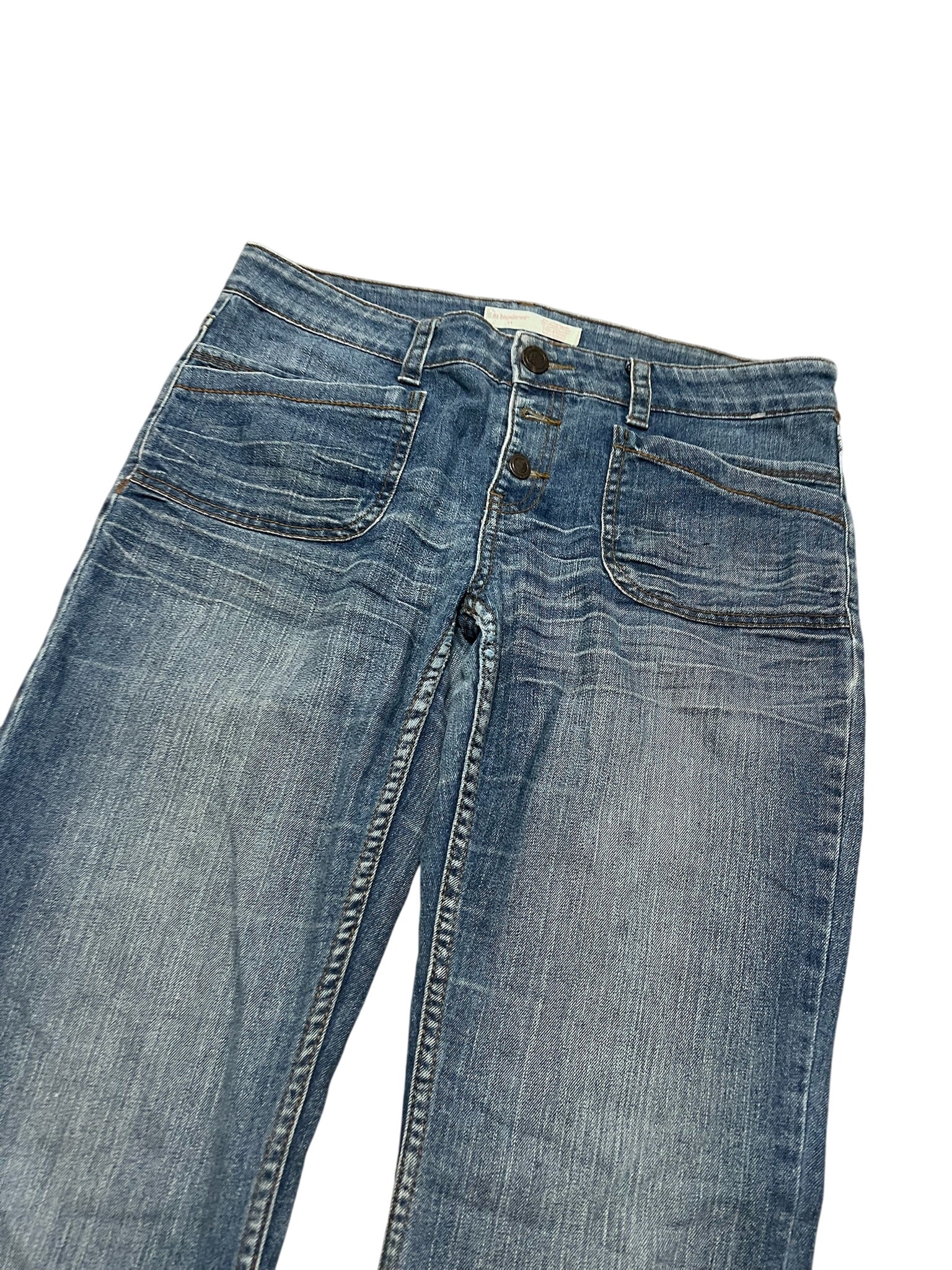 Y2K BOOTCUT WOMEN LOW WAIST JEANS (337)