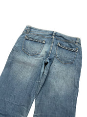 Y2K BOOTCUT WOMEN LOW WAIST JEANS (337)