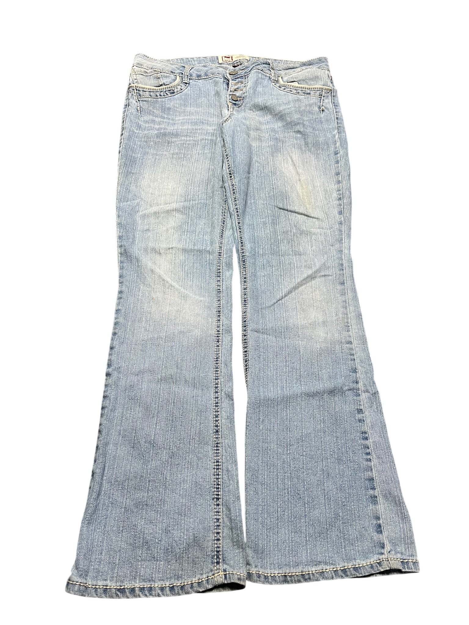 Y2K BOOTCUT WOMEN LOW WAIST JEANS (339)