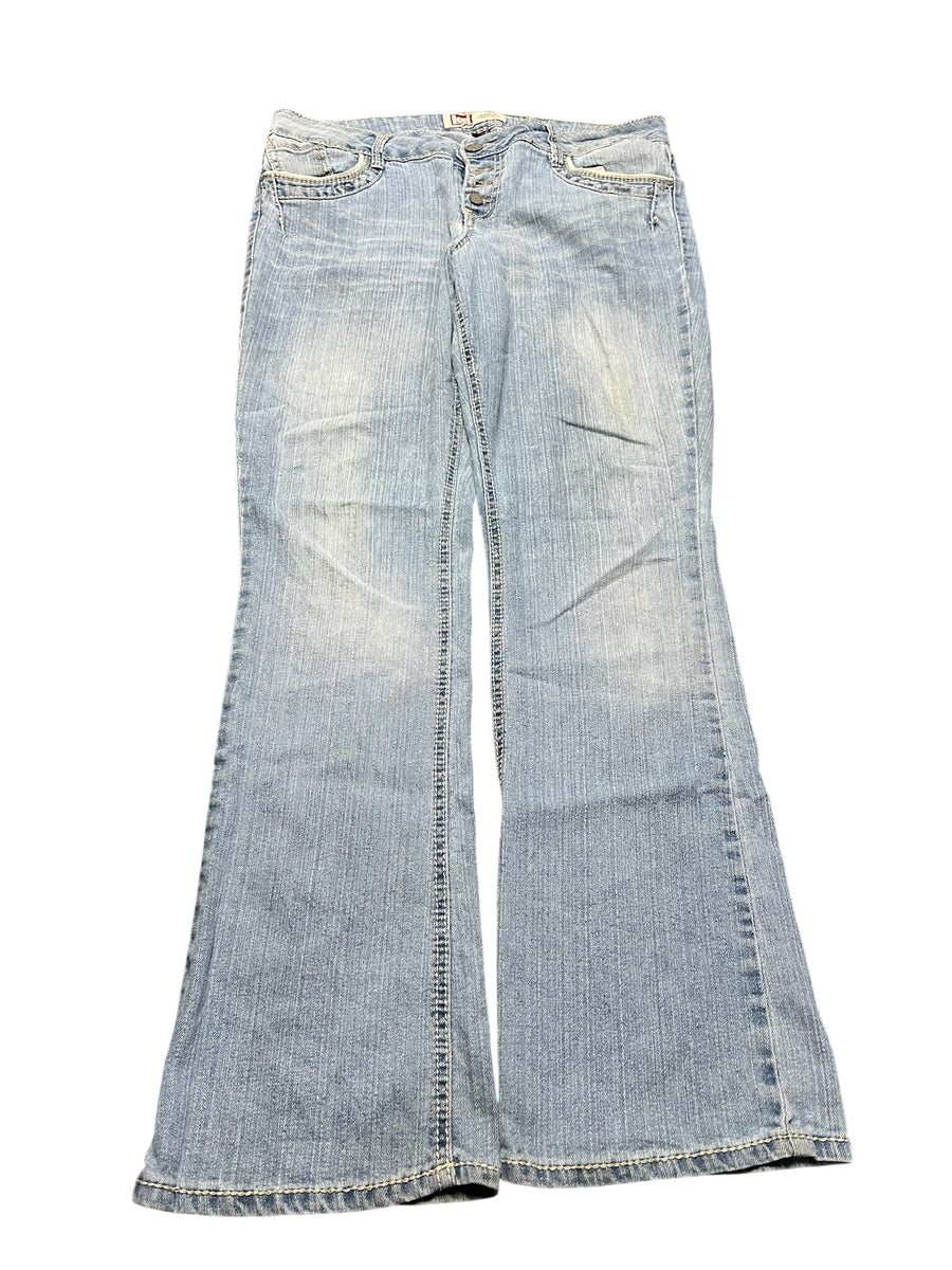 Y2K BOOTCUT WOMEN LOW WAIST JEANS (339)