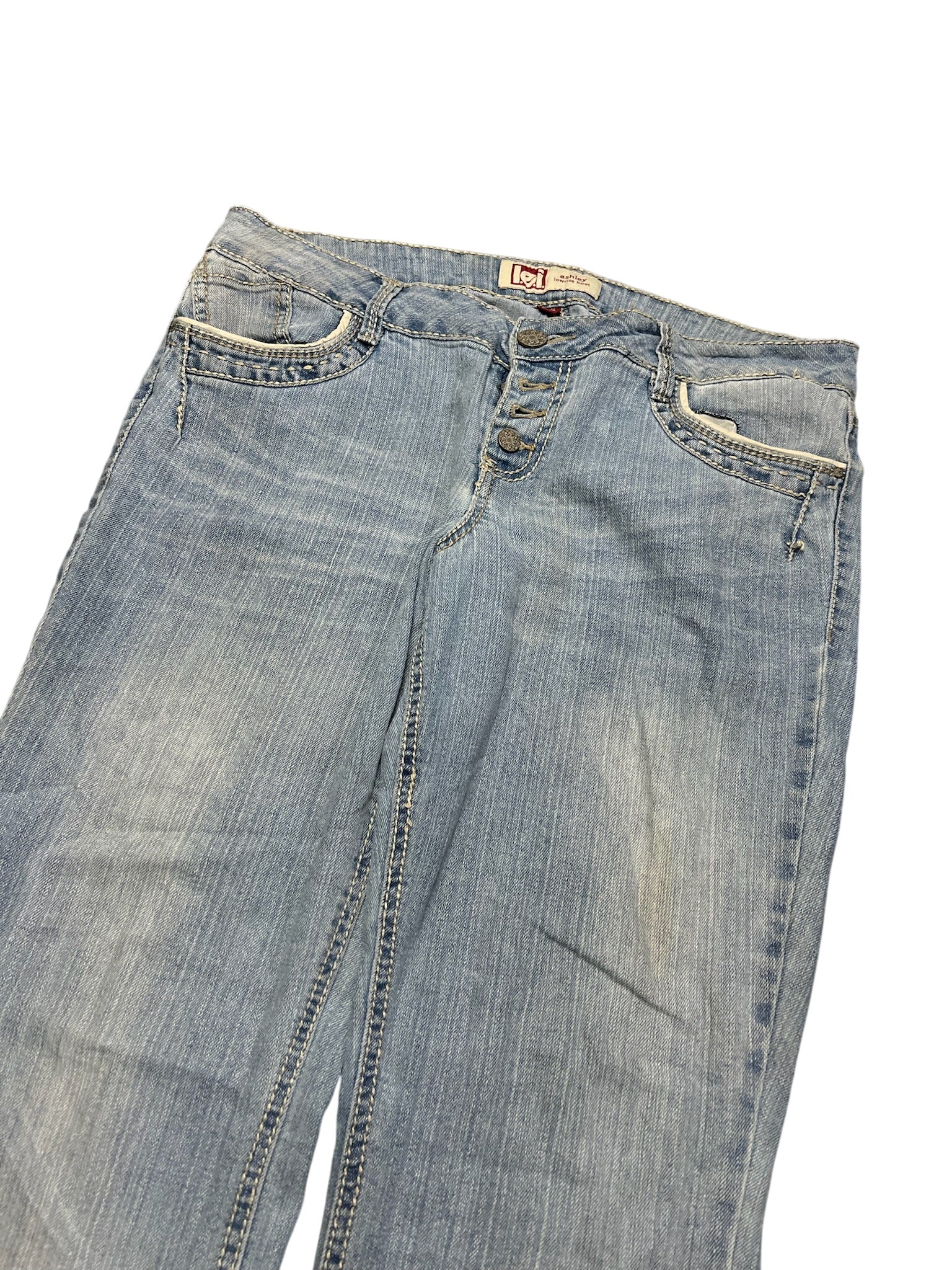 Y2K BOOTCUT WOMEN LOW WAIST JEANS (339)