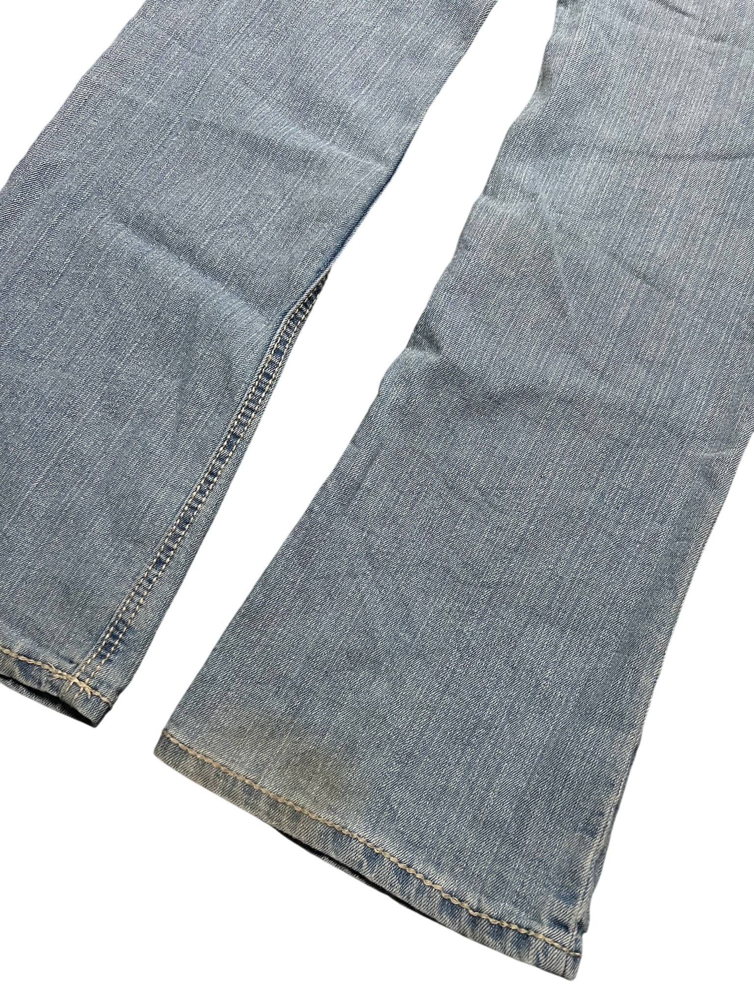 Y2K BOOTCUT WOMEN LOW WAIST JEANS (339)