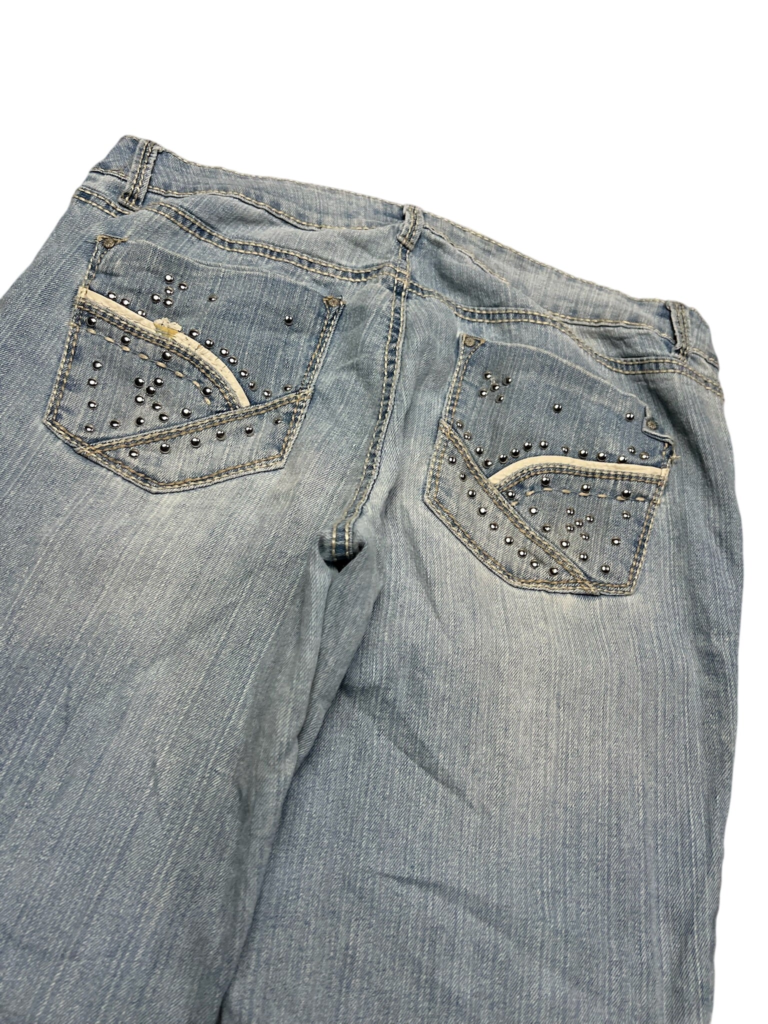 Y2K BOOTCUT WOMEN LOW WAIST JEANS (339)