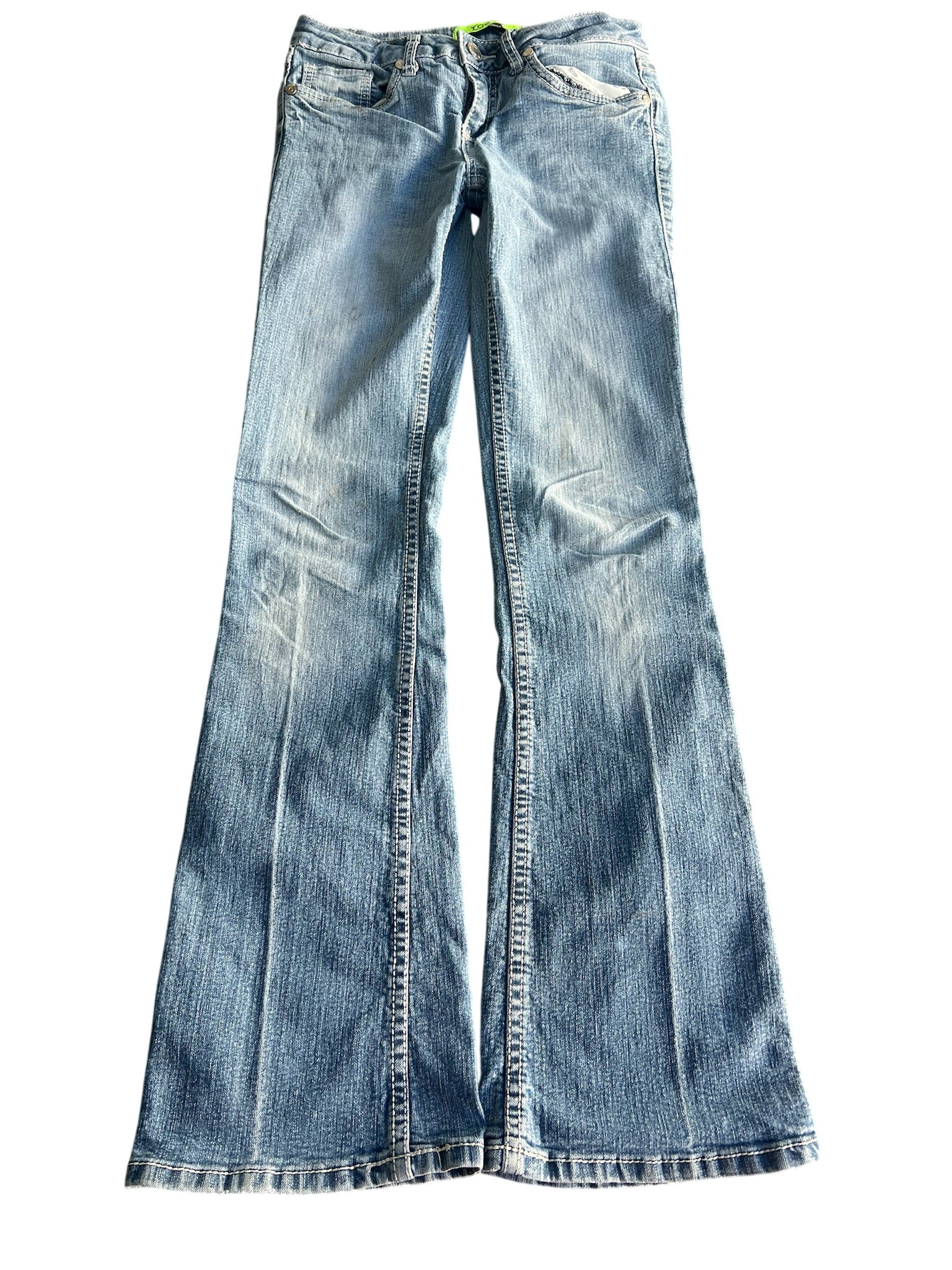 Y2K BOOTCUT WOMEN LOW WAIST JEANS (540)